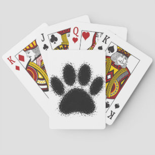 Jeu De Cartes Dessin à mâchoire de chien