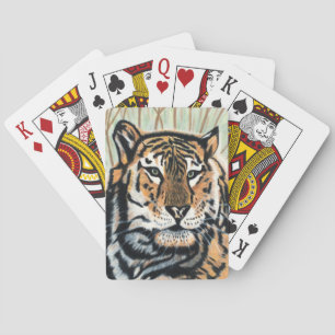 Jeu De Cartes Dessin au crayon couleur Tiger Art