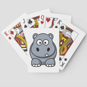 Jeu De Cartes Dessin d'Hippo