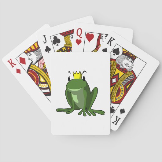 Jeu De Cartes Dessin du prince de la grenouille (dos)
