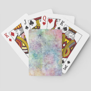 Jeu De Cartes Dessin main libre abstrait à partir de l'aquarelle