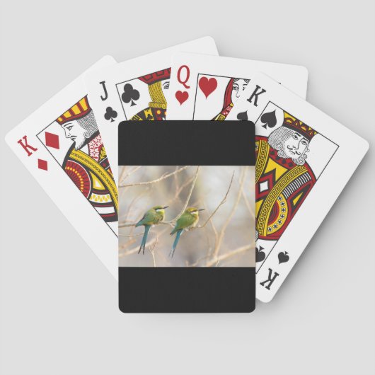 Jeu De Cartes Deux Bee-eaters (dos)