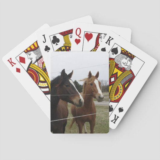 Jeu De Cartes Deux Chevaux (dos)