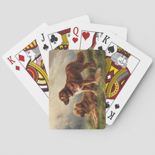 Jeu De Cartes Deux chiens vigilants (dos)