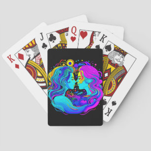 Jeu De Cartes Deux femmes