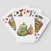 Jeu De Cartes Deux Poires Heureuses (dos)