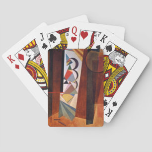 Jeu De Cartes Développement de Kandinsky dans la peinture Abstra