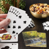 Jeu De Cartes Déversement Au-Dessus De La Route (In Situ)