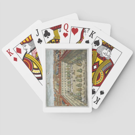 Jeu De Cartes Devonshire Square, pour 'Stow's Survey of London', (dos)