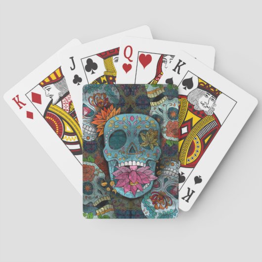Jeu De Cartes Dia De Los Muertos (dos)