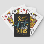 JEU DE CARTES DIEU RÉPONDRA À TOUS VOS BESOINS (dos)
