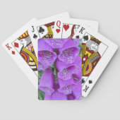 Jeu De Cartes Digitale rose mouchetée Floral (dos)