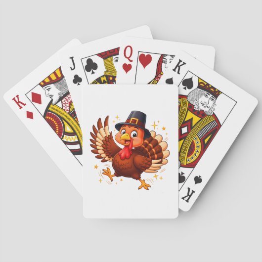 Jeu De Cartes Dindon dansant (dos)
