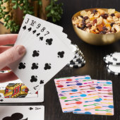 Jeu De Cartes Diner la texture (In Situ)