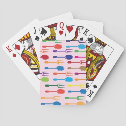 Jeu De Cartes Diner la texture (dos)