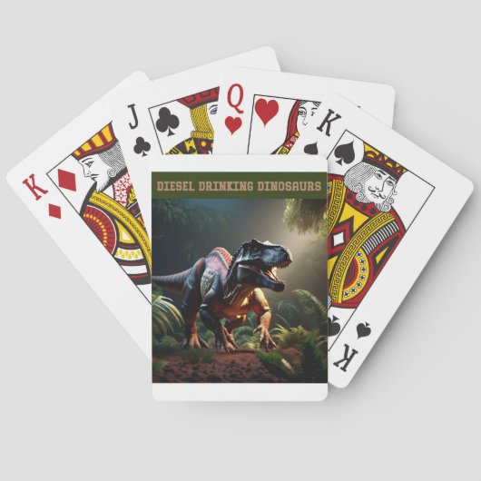 Jeu De Cartes Dino en colère (dos)