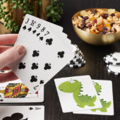 Jeu De Cartes Dino Vert Sourire (In Situ)