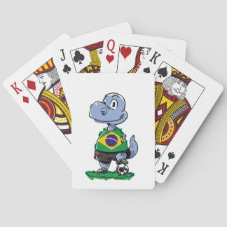 Jeu De Cartes Dinosaure de football - Brésil