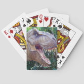 Jeu De Cartes Dinosaure Playing Card Deck (dos)