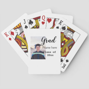 Jeu De Cartes diplômé photo félicitations ajouter votre nom mode