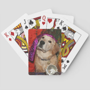 Jeu De Cartes Diseur de bonne aventure de golden retriever