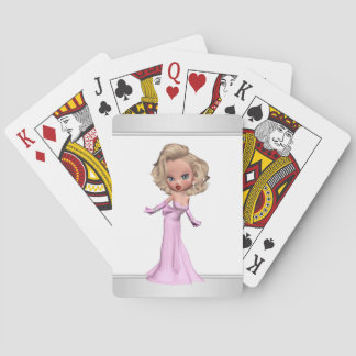 Jeu De Cartes Diva rose