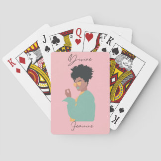 Jeu De Cartes Divine Feminine Classic Playing Cartes