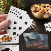 Jeu De Cartes Doberman Halloween Épouvantable (In Situ)