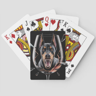 JEU DE CARTES DOBERMAN PLAYING CARDS