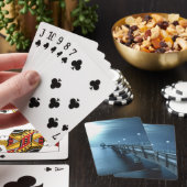 Jeu De Cartes Dock le soir de la baie (In Situ)