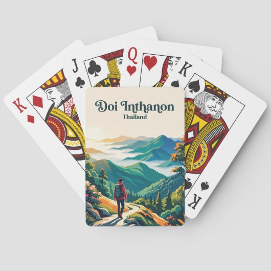 Jeu De Cartes Doi Inthanon Thaïlande (dos)