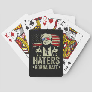 Jeu De Cartes Doigt du milieu de Donald Trump