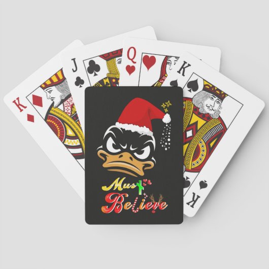 Jeu De Cartes Doit Croire Noël (dos)