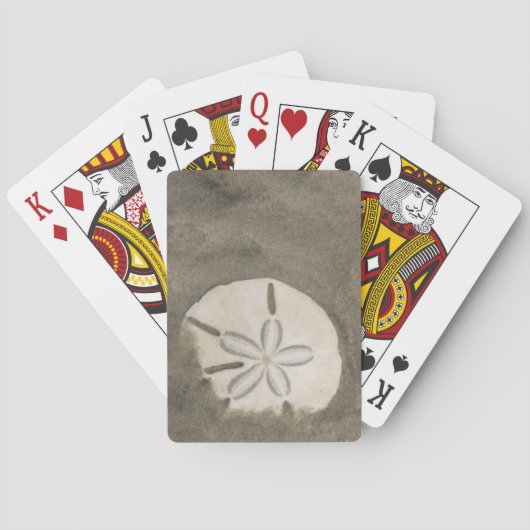 Jeu De Cartes Dollar de sable (Echinarachnius parma) (dos)