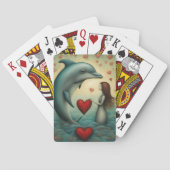 Jeu De Cartes Dolphin Love 1 (dos)