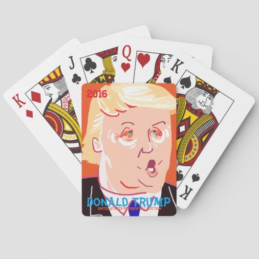 Jeu De Cartes Donald Trump. (dos)