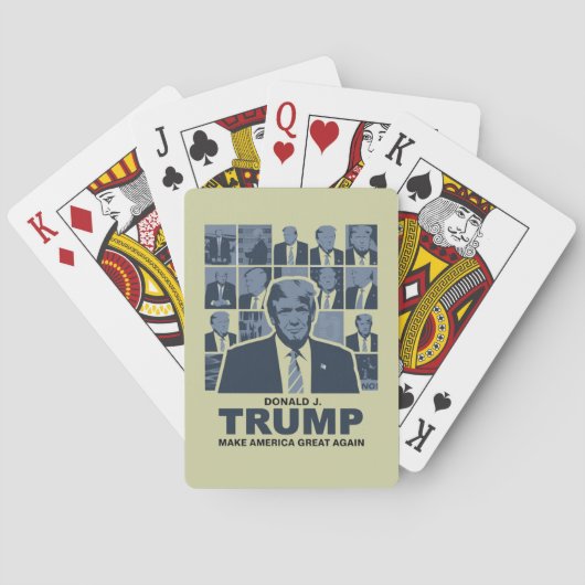 JEU DE CARTES DONALD TRUMP (dos)