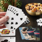 Jeu De Cartes Donald Trump avec American Eagle sur son épaule (In Situ)