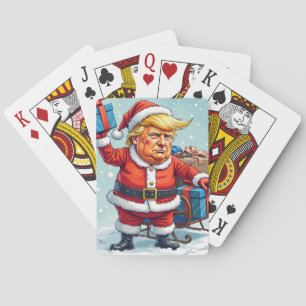 Jeu De Cartes Donald Trump, cadeaux de Père Noël