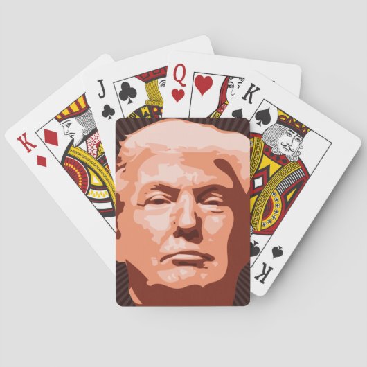 JEU DE CARTES DONALD TRUMP JOUER CARTES (dos)