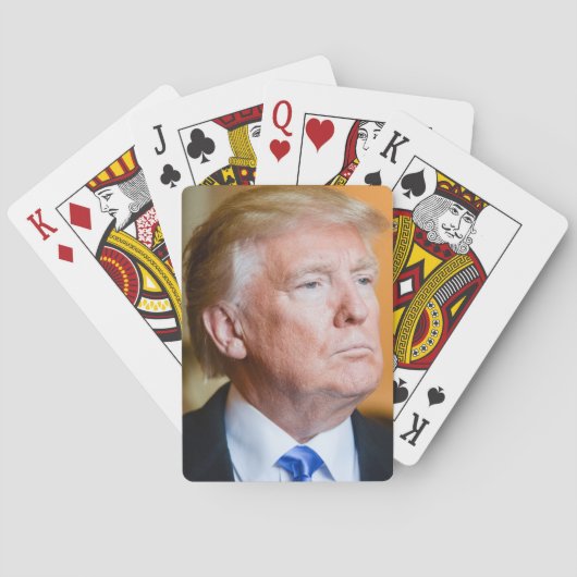 Jeu De Cartes Donald Trump Portrait (dos)