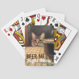 Jeu De Cartes Donnez-moi une bière tout de suite Photographie dr