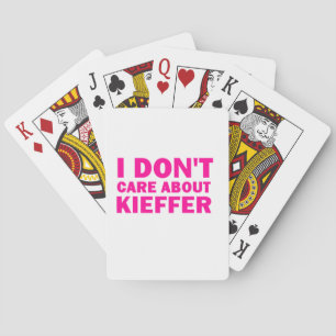 Jeu De Cartes Don't Care About Kieffer !