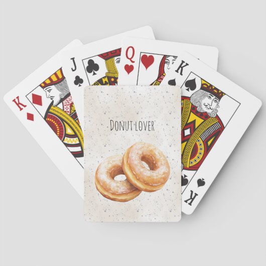 Jeu De Cartes Donuts Glacés Délices Sucrés (dos)