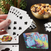 Jeu De Cartes Douce Brise Peinture Originale (In Situ)