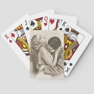 Jeu De Cartes Doux Couple Kissing