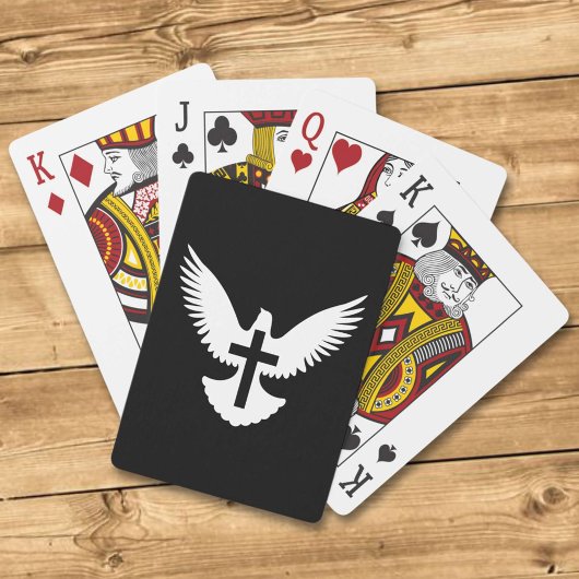 Jeu De Cartes Dove avec croix