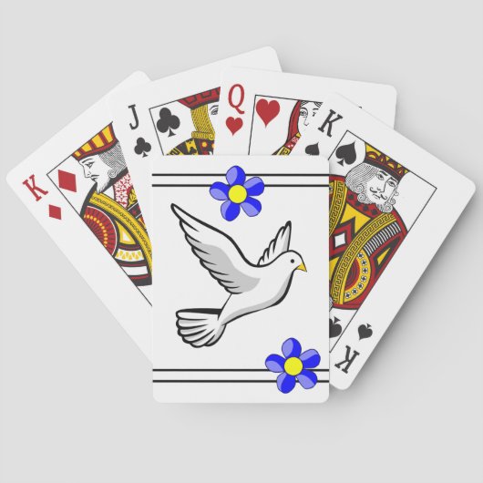 Jeu De Cartes Dove Jouer carte Deck (dos)