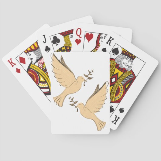 Jeu De Cartes Dove Jouer carte Deck (dos)