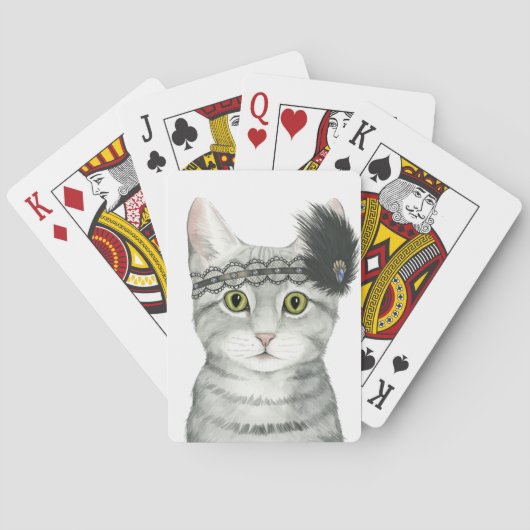 Jeu De Cartes Downton Cat | Bejewted With Lace (dos)